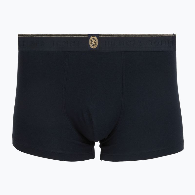 Pánske boxerky Tommy Hilfiger Trunk 3 pack navy blue/nocturnal green/burgundy 4