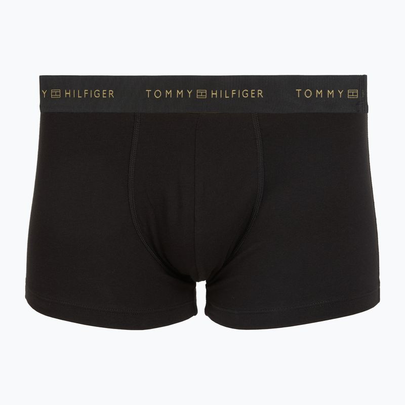 Pánske boxerky Tommy Hilfiger Trunk Metallic black/gold/gold 4