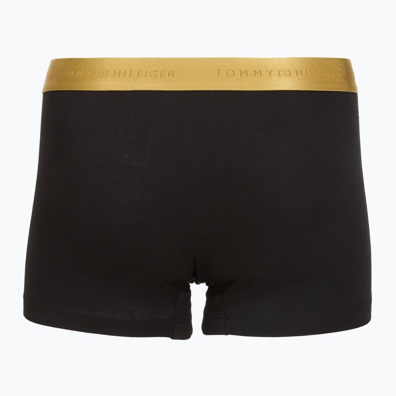 Pánske boxerky Tommy Hilfiger Trunk Metallic black/gold/gold 5