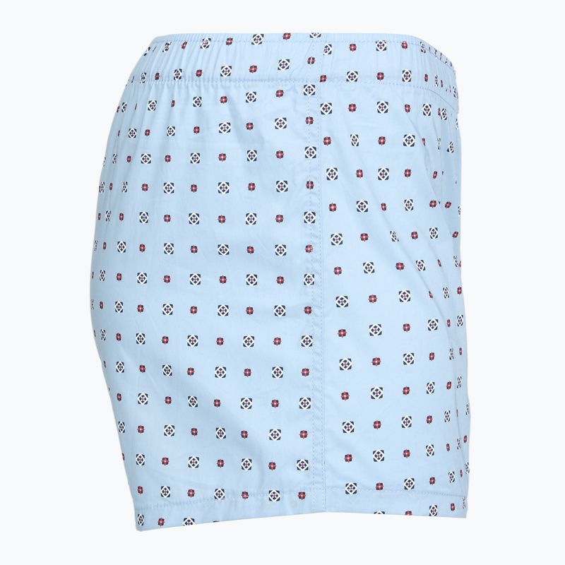 Pánske boxerky Tommy Hilfiger Woven Boxer Print 3 pack rwb foulard/med red/rwb w chck 6