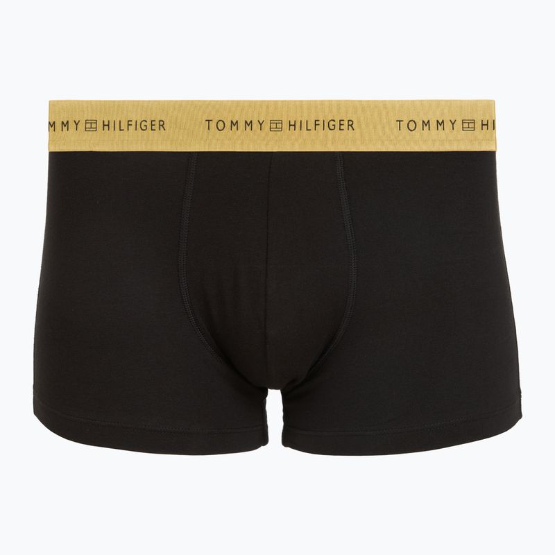 Pánske boxerky Tommy Hilfiger Trunk Metallic gold/burgundy/green 2