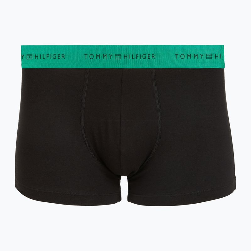 Pánske boxerky Tommy Hilfiger Trunk Metallic gold/burgundy/green 3