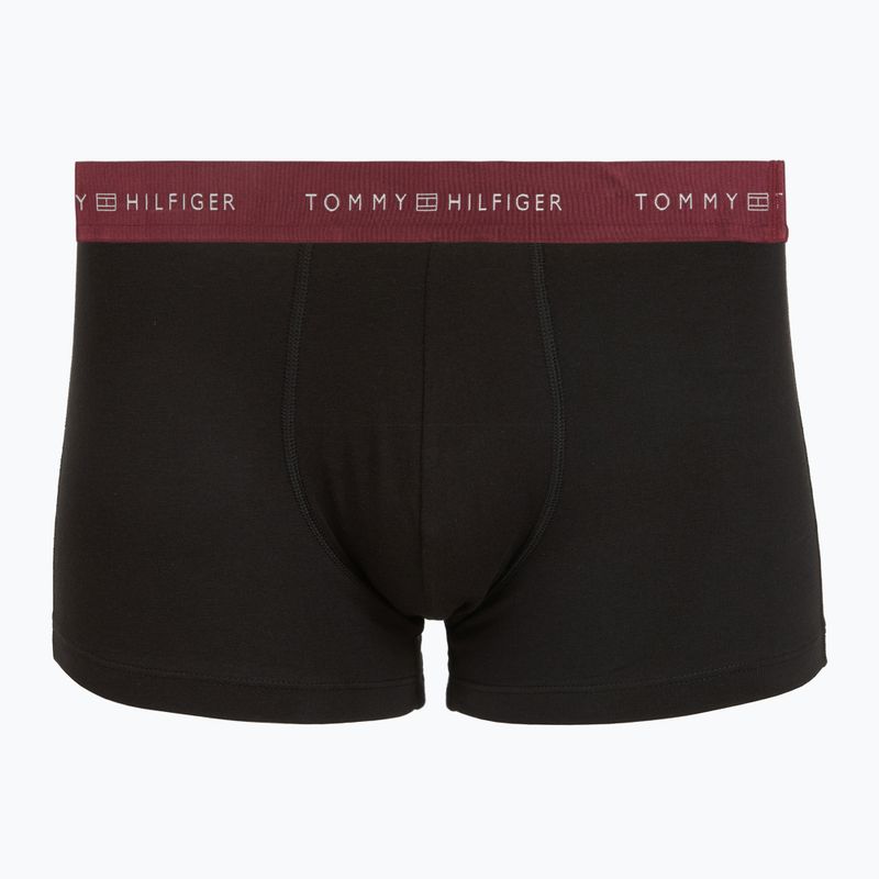 Pánske boxerky Tommy Hilfiger Trunk Metallic gold/burgundy/green 4