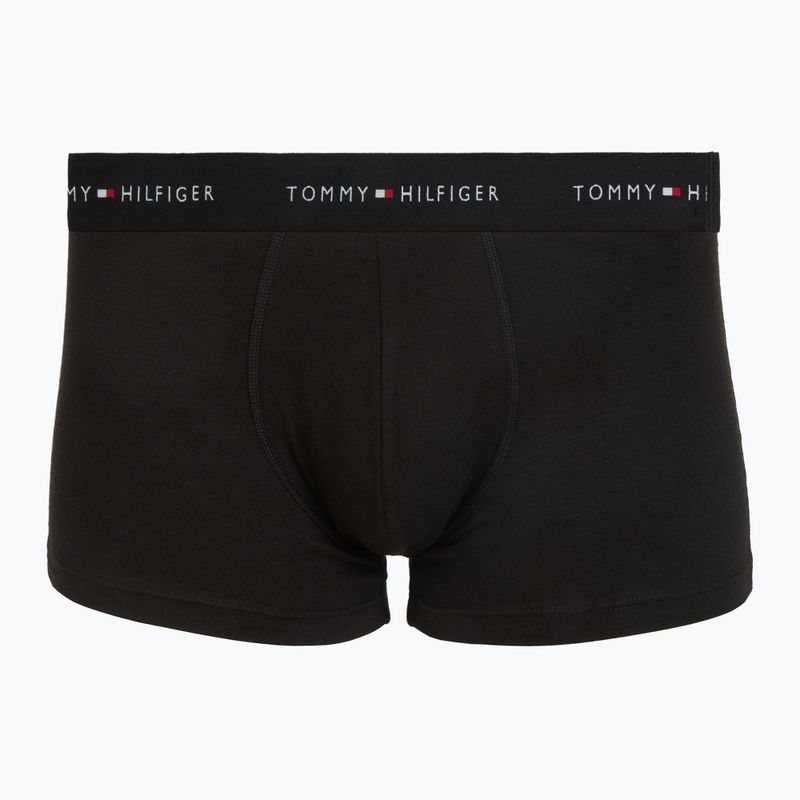 Pánske boxerky Tommy Hilfiger Trunk WB 7 pack black/whit/lava/sky blue/navy blue/ter red/ut ol 8