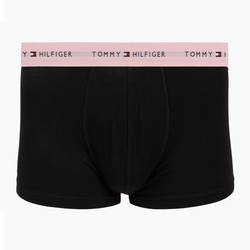 Pánske boxerky Tommy Hilfiger Trunk WB 3 pack utility sage/black/bonita pink 2