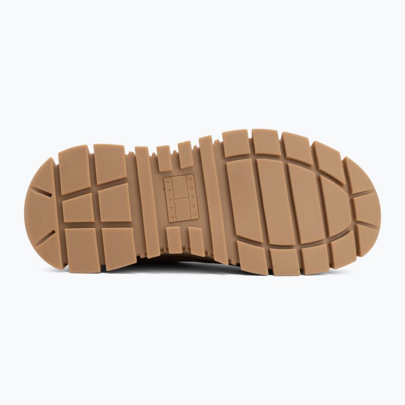 Dámske topánky Tommy Jeans Platform Sneaker Suede warm khaki 4