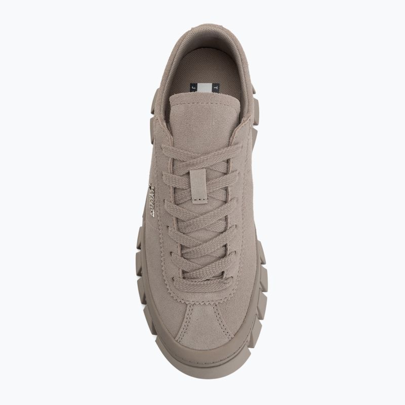 Dámske topánky Tommy Hilfiger TJW Platform Sneaker Suede limeston dust 5