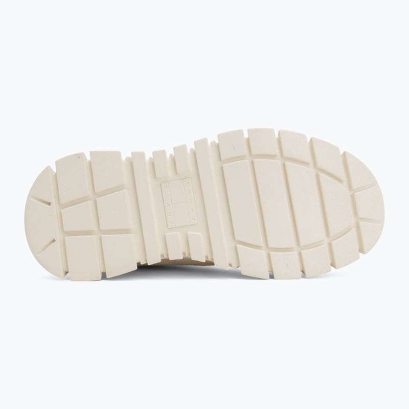 Dámske topánky Tommy Jeans Platform Sneaker Leather MC ecru 4