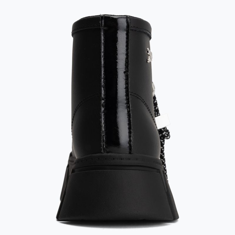 Dámske topánky Tommy Jeans Platform Sneaker Leather Mc black 6