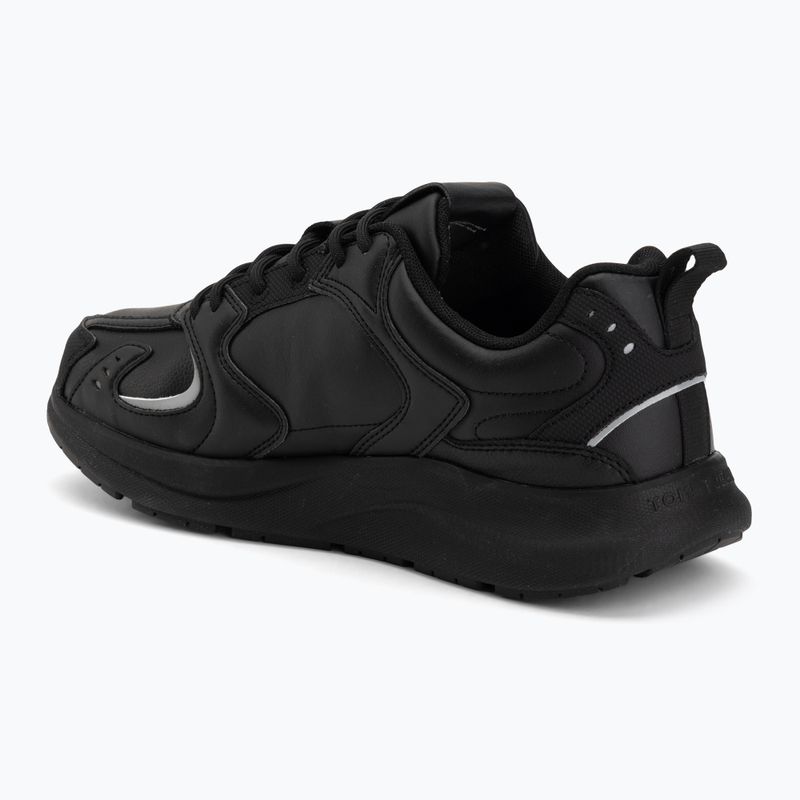 Pánske topánky Tommy Jeans Runn Leather triple black 3