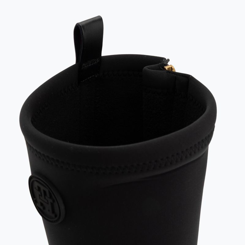Dámske gumáky Tommy Hilfiger Stamp Warm Knee black 5