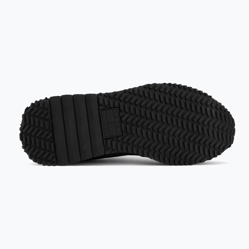 Pánske topánky Tommy Jeans Runner Flag Mix washed black/stratus grey 4