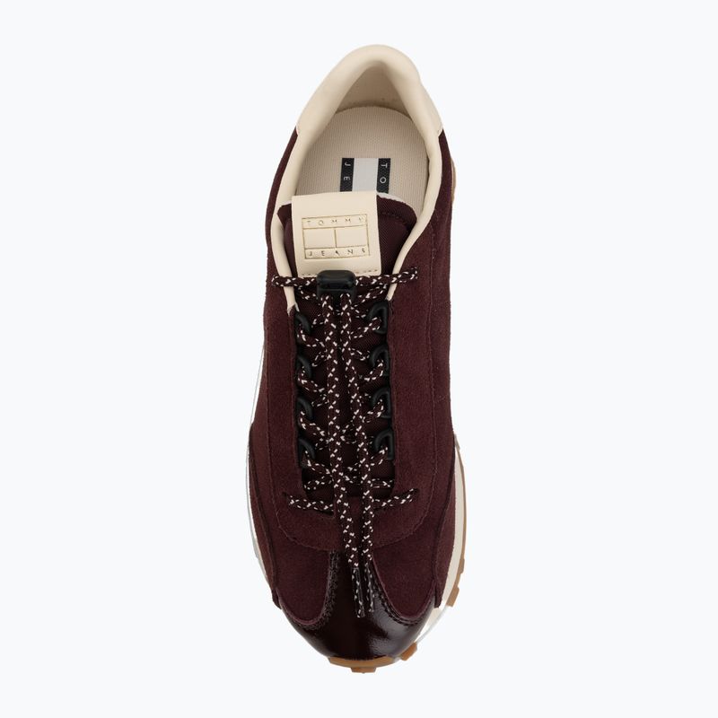 Dámske topánky Tommy Jeans Retro Archive Runner brown 5