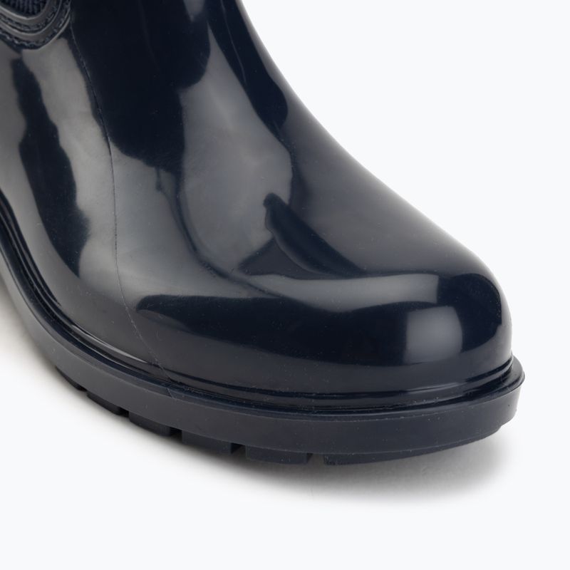 Dámske gumáky Tommy Hilfiger Buckle Glossy Ankle space blue 7