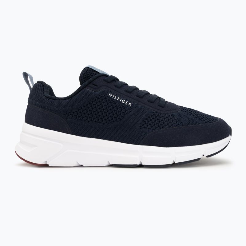 Pánske topánky Tommy Hilfiger Light Knitted navy blue 2