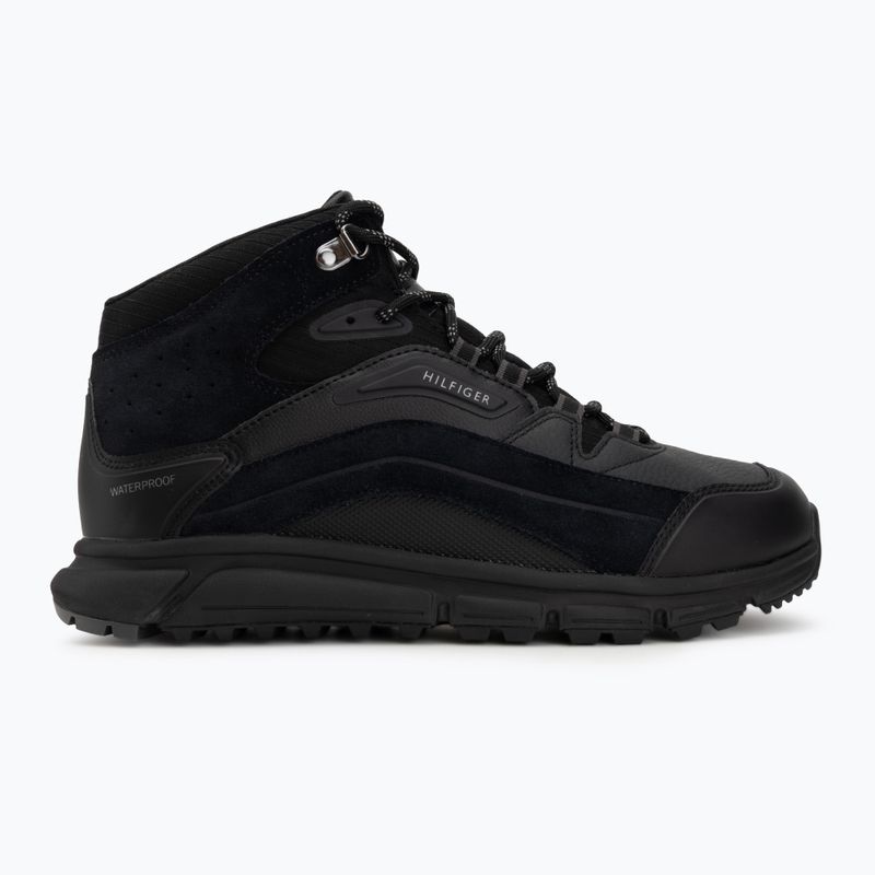 Pánske topánky Tommy Hilfiger Mix Chuk Waterproof triple black 2