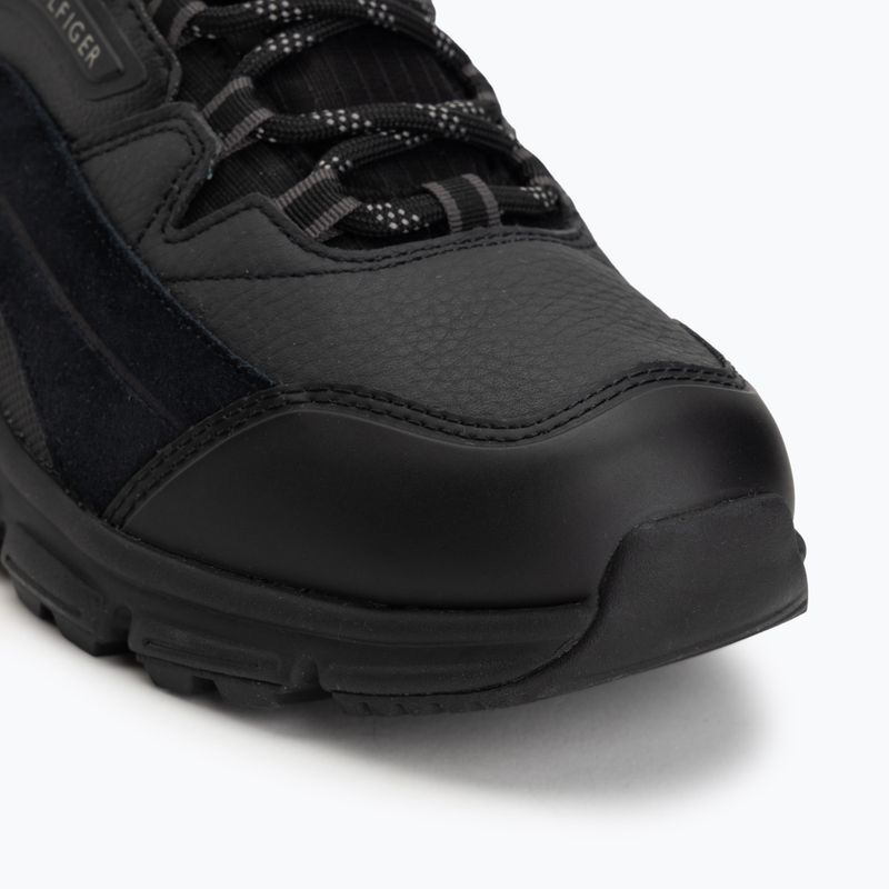 Pánske topánky Tommy Hilfiger Mix Chuk Waterproof triple black 7