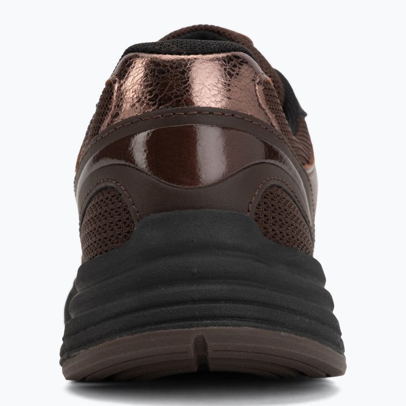 Dámske topánky Tommy Hilfiger TJW Modern Runner Metallics fondant brown 6