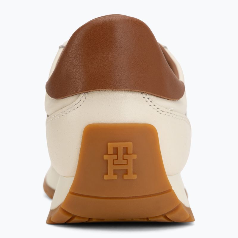Dámske topánky Tommy Hilfiger Th Premium Casual Runner beige allover 06 6