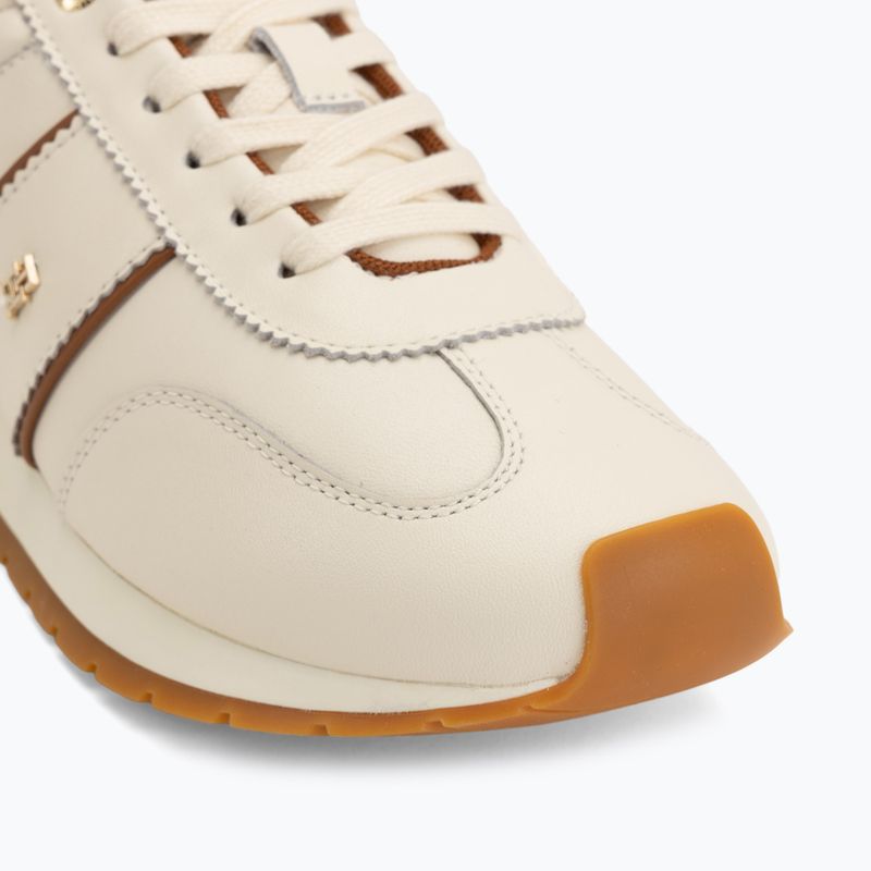 Dámske topánky Tommy Hilfiger Th Premium Casual Runner beige allover 06 7