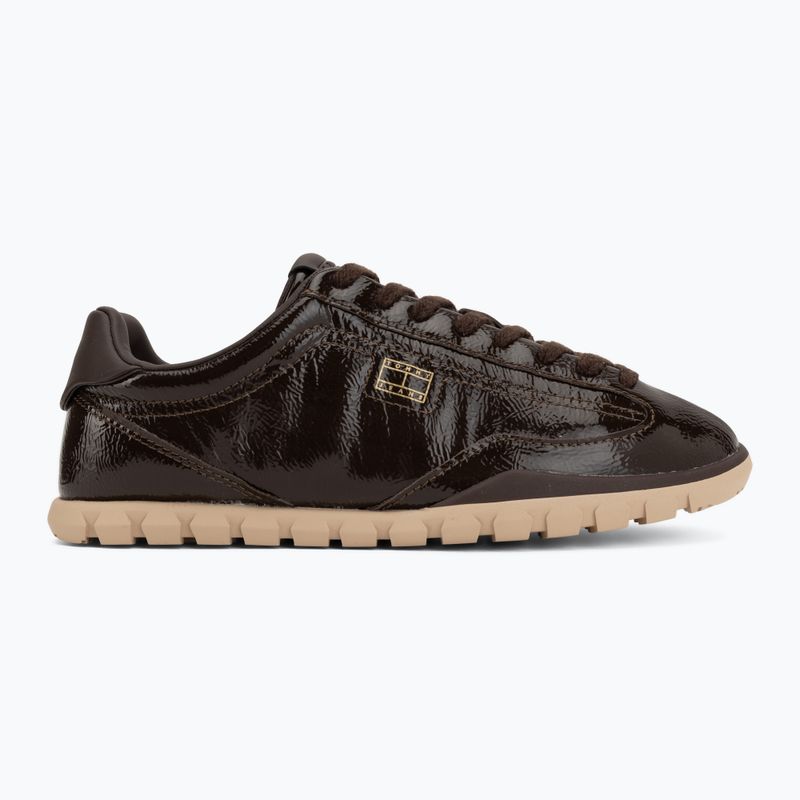 Dámske topánky Tommy Hilfiger Tj Low Runner Soft Naplak fondant brown 2