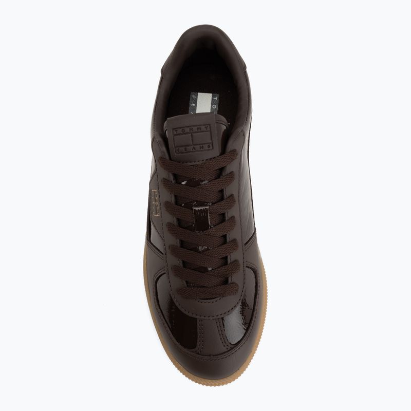 Dámske topánky Tommy Hilfiger The Greenwich Edge Soft Naplak fondant brown 5