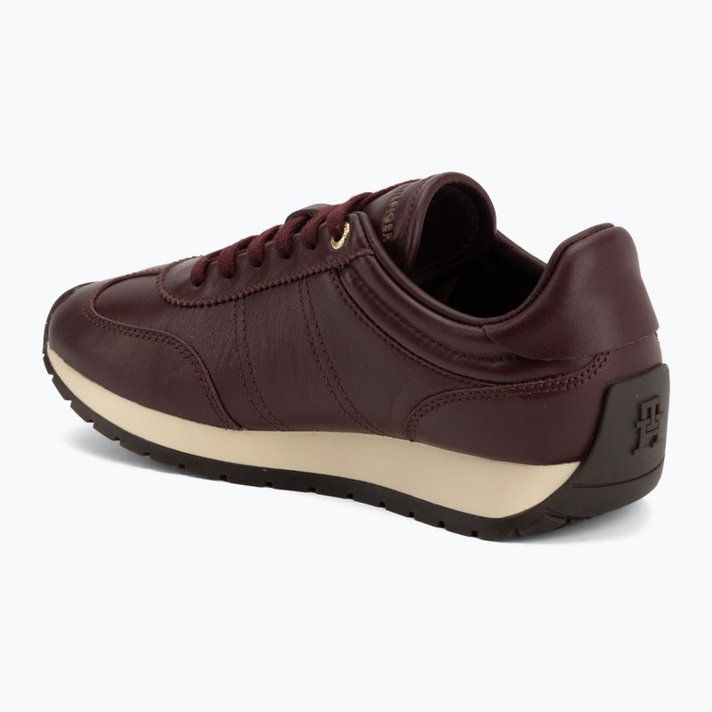 Dámske topánky Tommy Hilfiger Th Premium Casual Runner oxblood 3