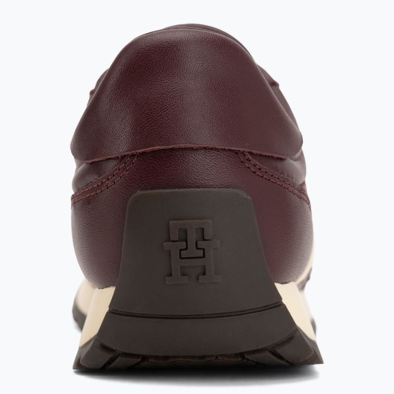 Dámske topánky Tommy Hilfiger Th Premium Casual Runner oxblood 6