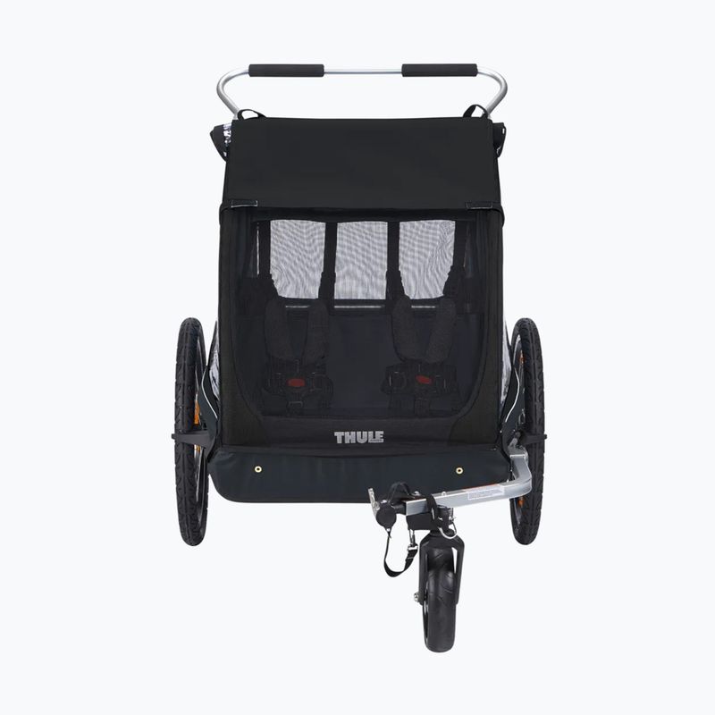 Thule Coaster XT Bike Trailer+Stroll príves na bicykel pre dve osoby čierny 10101810 3