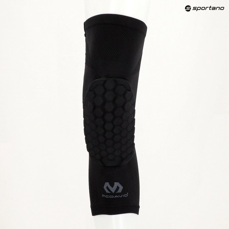 Chrániče kolien Mc.David Elite Hex Leg Sleeve black MCD385 7