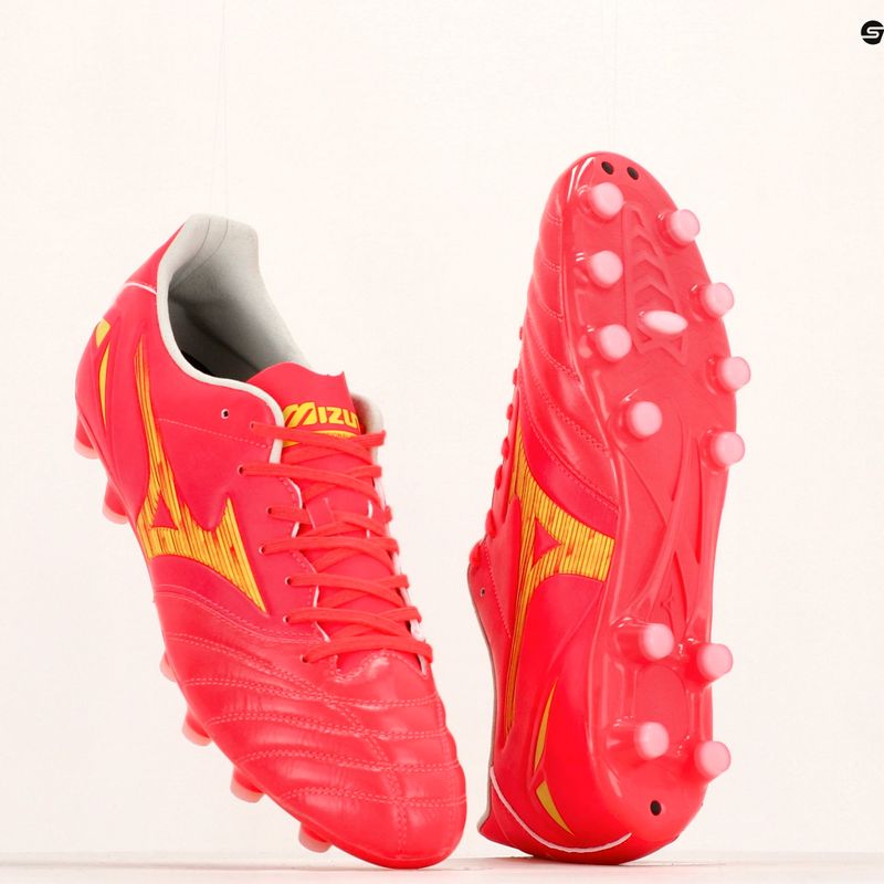 Mizuno Morelia Neo IV Pro MD pánske kopačky flery coral2/ bolt2/ flery coral2 8