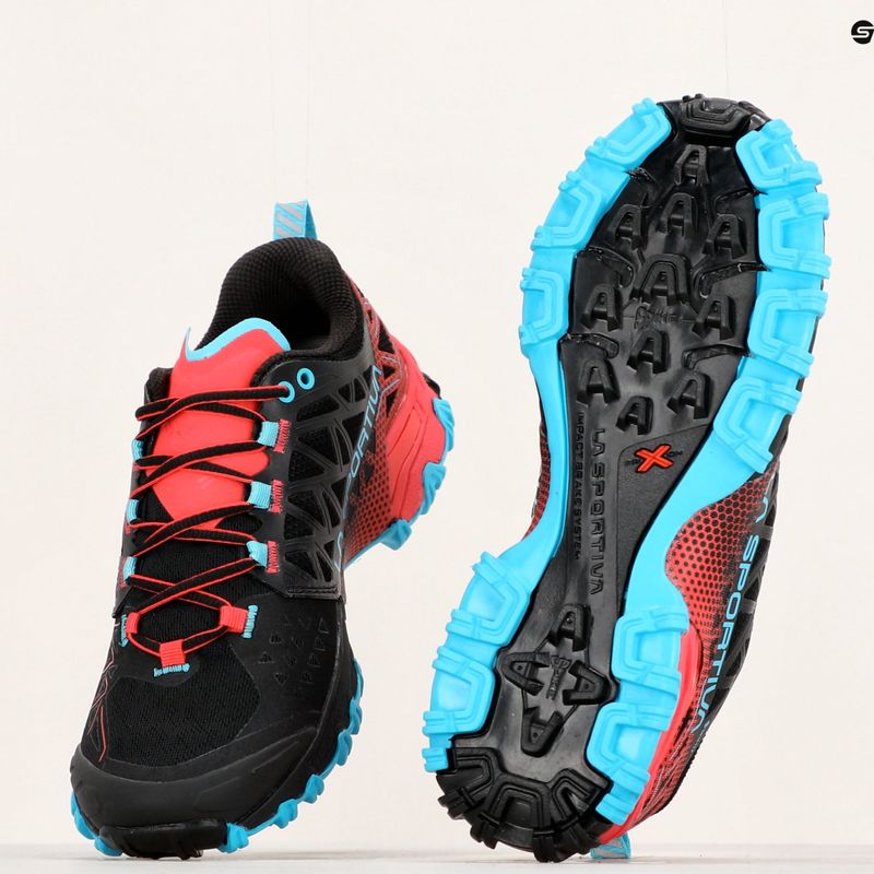 La Sportiva Bushido II GTX black/hibiscus dámska bežecká obuv 11