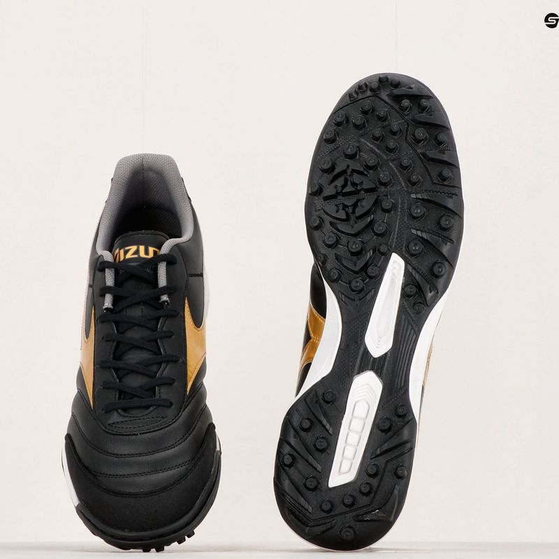 Pánske kopačky Mizuno Morelia Sala Classic TF black/gold/dark shadow 9