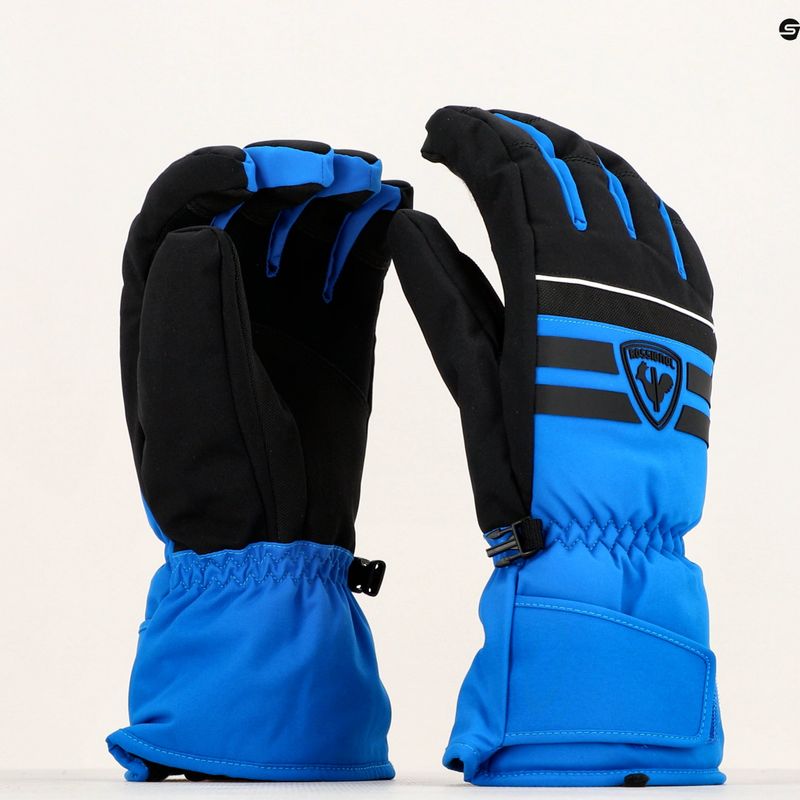 Pánske lyžiarske rukavice Rossignol Tech Impr lazuli blue 3