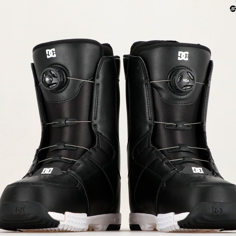 Pánske topánky na snowboard DC Control black/black/white 9