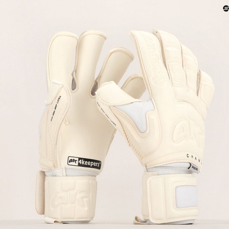 4Keepers Champ Gold White Brankárske rukavice 5