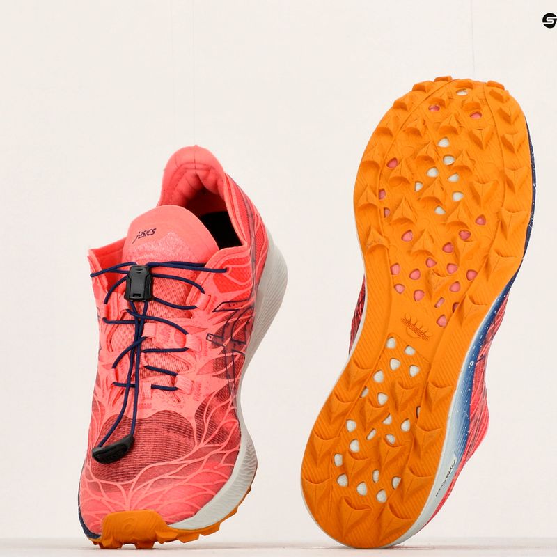 Dámska bežecká obuv ASICS Fujispeed papaya/indigo blue 15