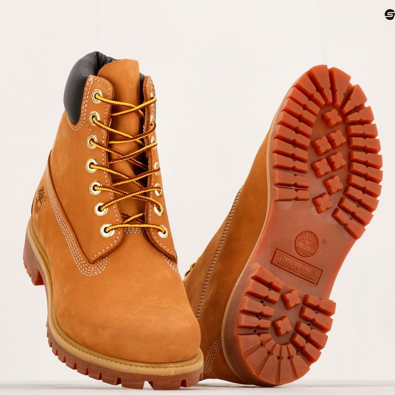 Pánske trekové topánky Timberland Premium 6 Inch wheat nubuk 16