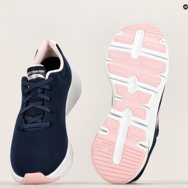 Dámska tréningová obuv SKECHERS Arch Fit Big Appeal navy/pink 14