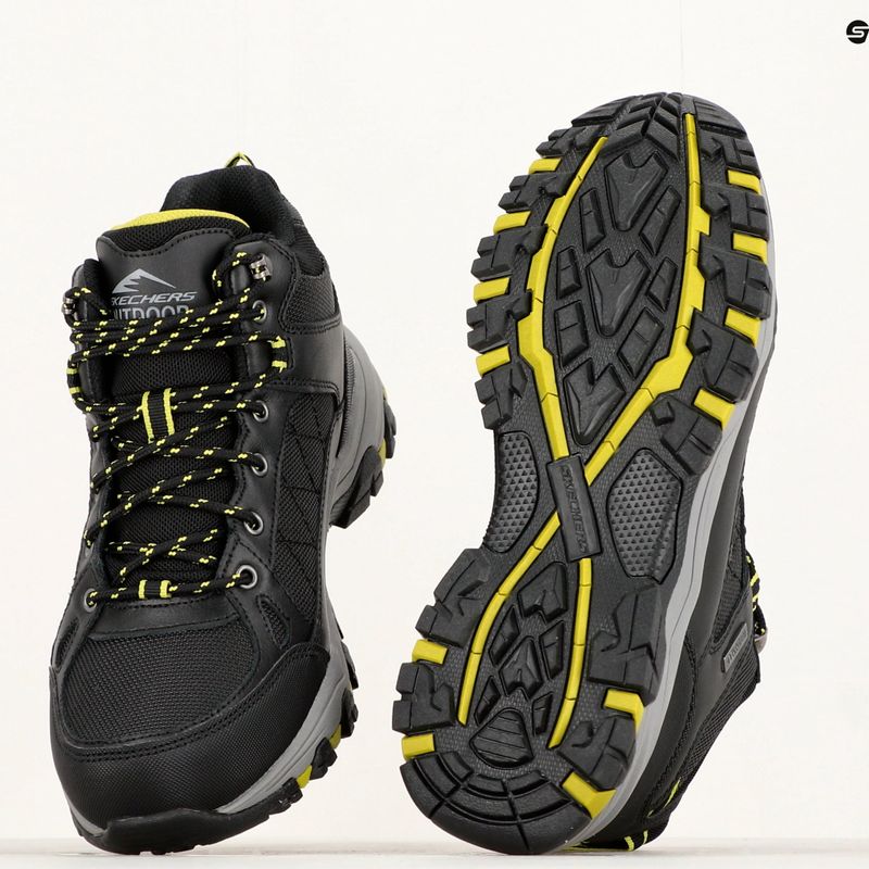 Pánska treková obuv SKECHERS Selmen Melano black 14