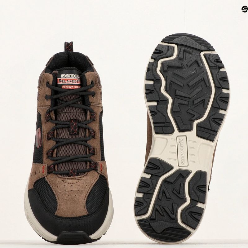 Pánska treková obuv SKECHERS Oak Canyon Ironhide chocolate 14