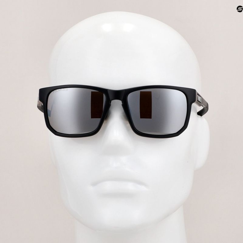 Cyklistické okuliare Bliz Ignite Polarized S3 matné čierne/hnedé strieborné zrkadlo 11
