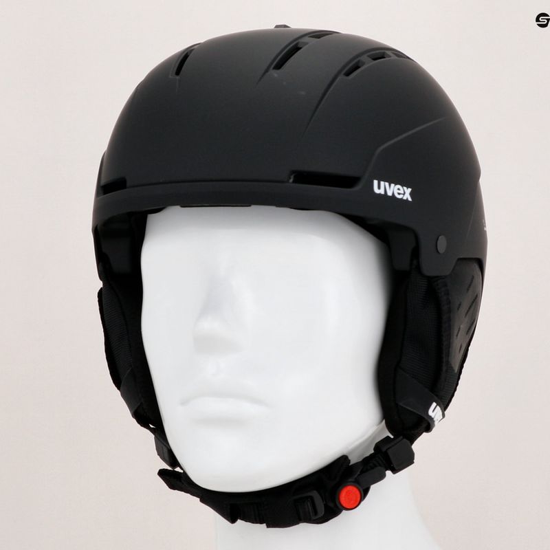Lyžiarska prilba UVEX Stance black matte 11