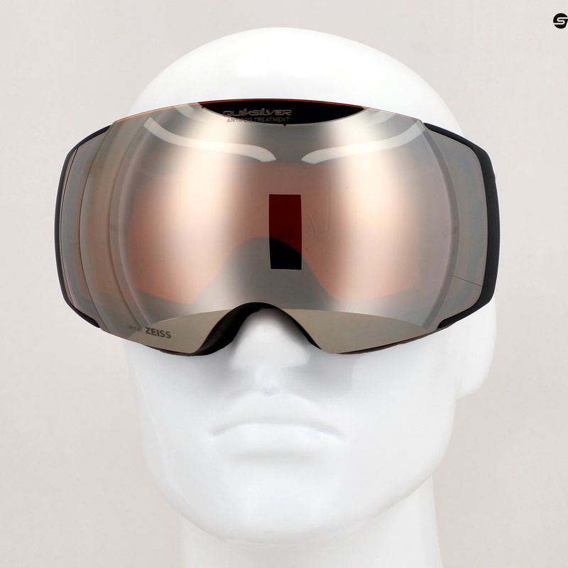 Quiksilver Greenwood S3 black / clux mi silver snowboardové okuliare 12