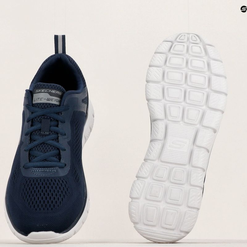 SKECHERS Track Broader navy pánska tréningová obuv 14