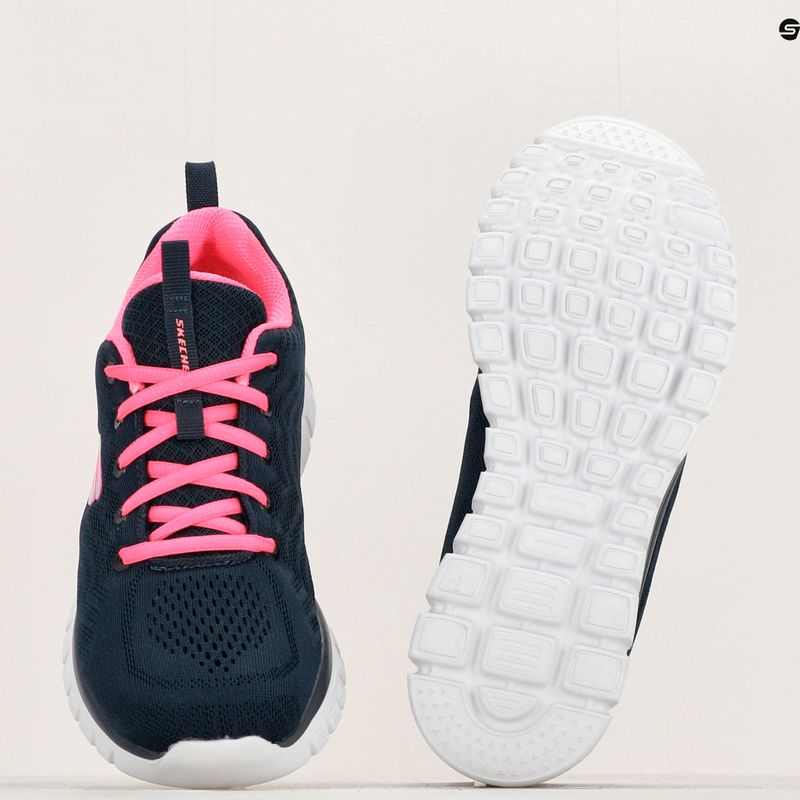 SKECHERS Graceful Get Connected dámska tréningová obuv navy/hot pink 13