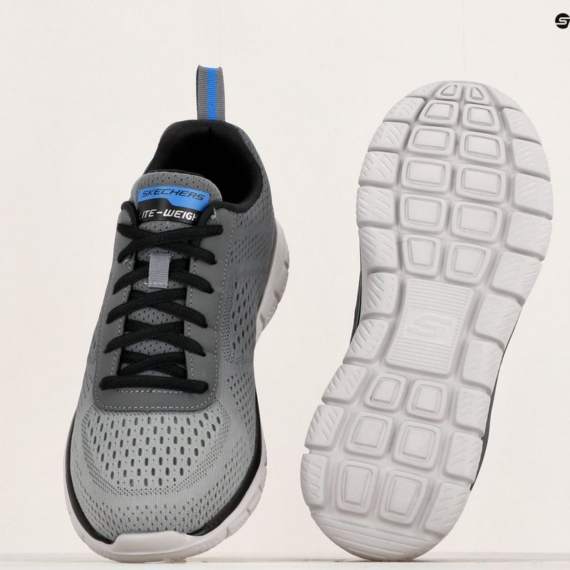 SKECHERS Track Ripkent pánska tréningová obuv charcoal/gray 8