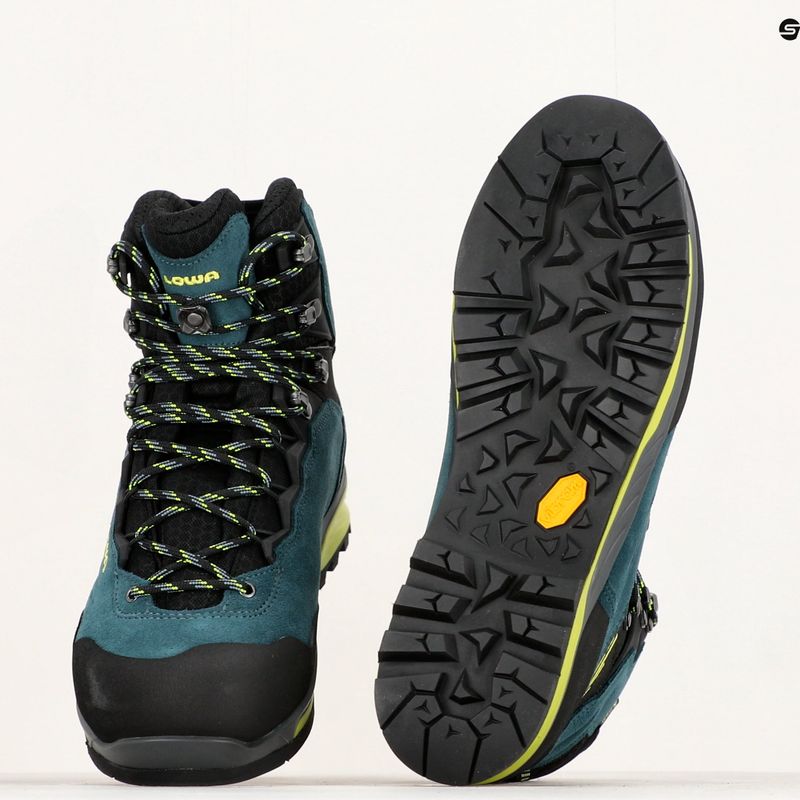 Obuv LOWA Cadin II GTX Mid stahlblau/limone Obuv 9