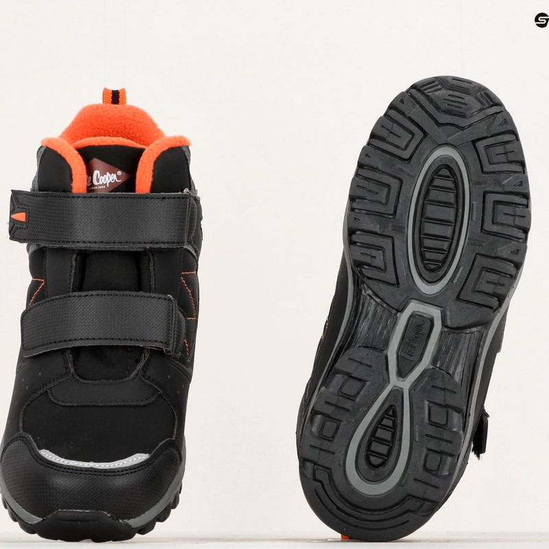 Detské snehule Lee Cooper LCJ-23-01-2060 black/orange 10