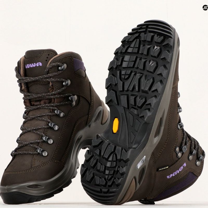 Obuv LOWA Renegade GTX Mid schiefer/bombeer 11